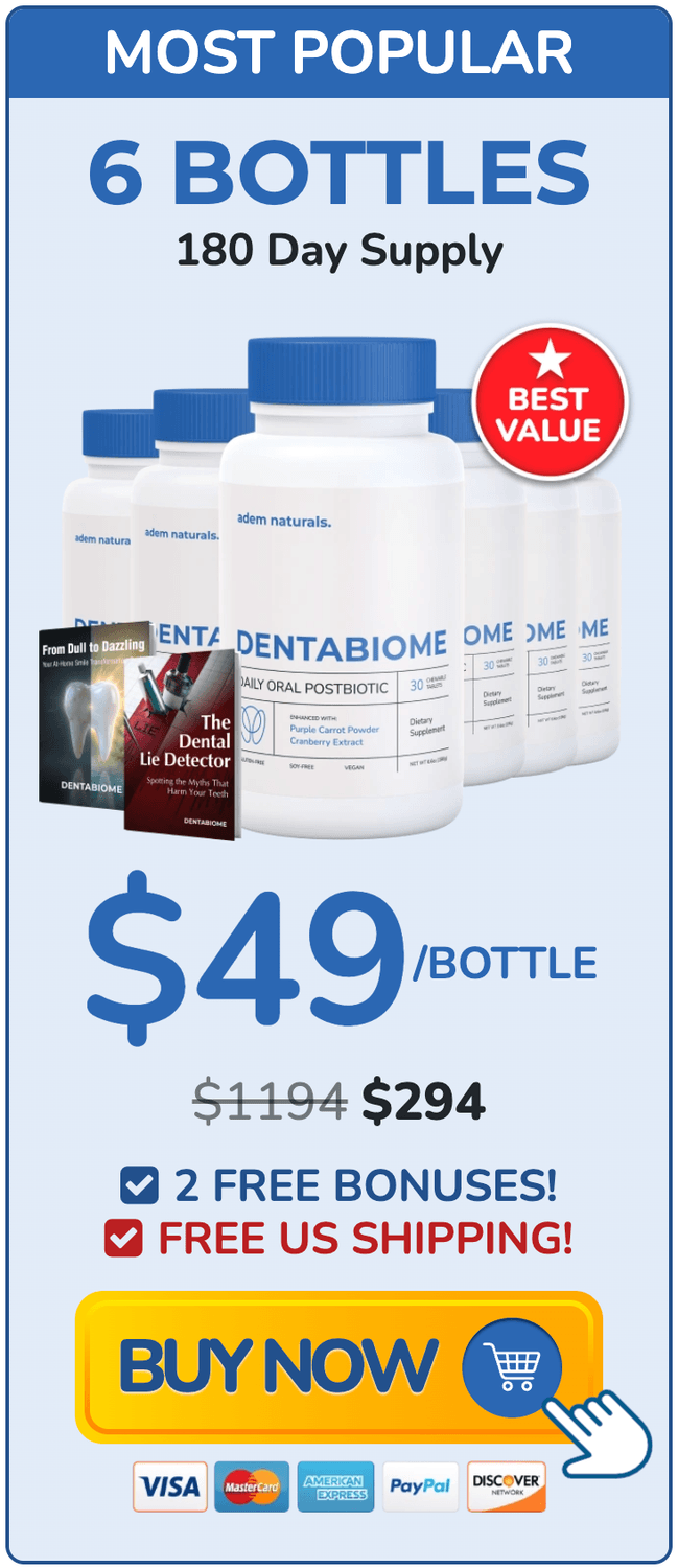 dentabiome buy now 6 bottles